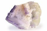 Purple Cubic Fluorite Crystal Cluster - Cave-In-Rock #260207-1